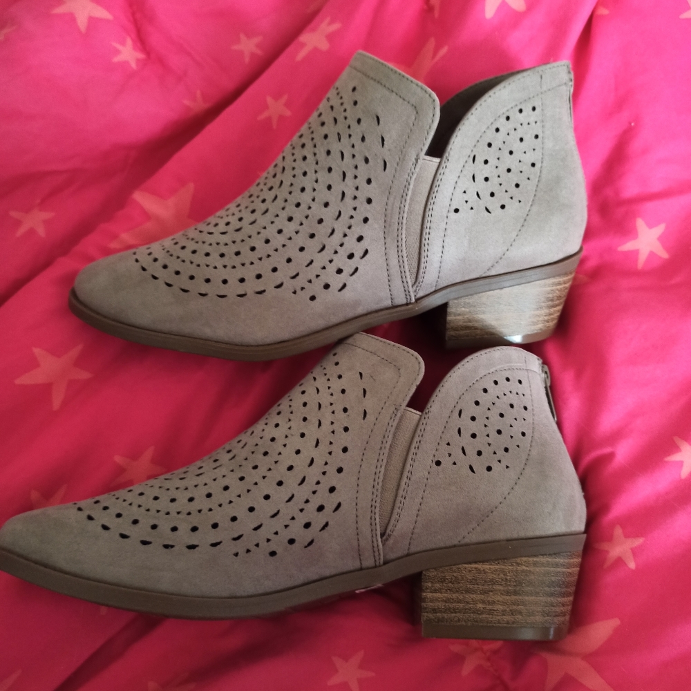 Torrid Perforated Ankle Bootie